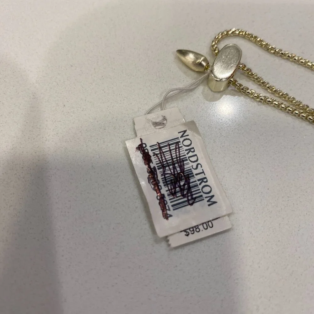 Kendra Scott Deanne Long Sunburst Necklace NWT - Picture 8 of 10